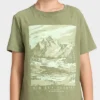Boys' Short Sleeve Big Sky Graphic T-Shirt - Cat & Jack™ Olive Green 2 Boys' Short Sleeve Big Sky Graphic T-Shirt - Cat & Jack™ Olive Green -Kid Clothing GUEST 050aa00c dbfb 4de3 bd41 81dead9347b0