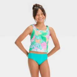 Girls' 'Tropical Dreaming' Floral Printed Tankini Set - Cat & Jack™ 7 Girls' 'Tropical Dreaming' Floral Printed Tankini Set - Cat & Jack™ -Kid Clothing GUEST 0596af3a 1609 4fe7 a649 7b3cc64eb117