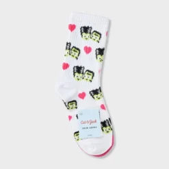Kids' 2pk Frankenstein Halloween Crew Socks - Cat & Jack™