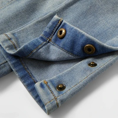 Toddler Boys' Adaptive Jeans - Cat & Jack™ Light Wash 5 Toddler Boys' Adaptive Jeans - Cat & Jack™ Light Wash - Image 3