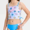 Girls' 'Stay Smiley' Midkini Swimwear Set - Cat & Jack™ 1 Girls' 'Stay Smiley' Midkini Swimwear Set - Cat & Jack™ -Kid Clothing GUEST 0b35468f 87fb 47b5 aafb 271858048646