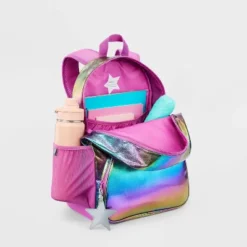 Kids' 16.5" Backpack Gradient Fur Patches - Cat & Jack™