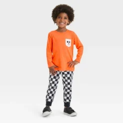 Toddler Boys' Halloween Pull-Over T-Shirt And Fleece Jogger Pants - Cat & Jack™Orange 7 Toddler Boys' Halloween Pull-Over T-Shirt And Fleece Jogger Pants - Cat & Jack™Orange -Kid Clothing GUEST 0c458eb9 b8d4 433e b203 99aa942c8a33