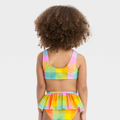 Toddler Girls' Plaid Bikini Set - Cat & Jack™ 4 Toddler Girls' Plaid Bikini Set - Cat & Jack™ - Image 2