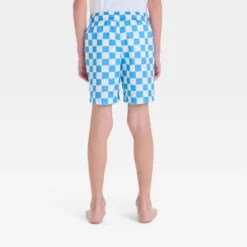 Boys' Checkered Swim Shorts - Cat & Jack™
