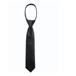 Boys' Woven Zip Necktie - Cat & Jack™ Black
