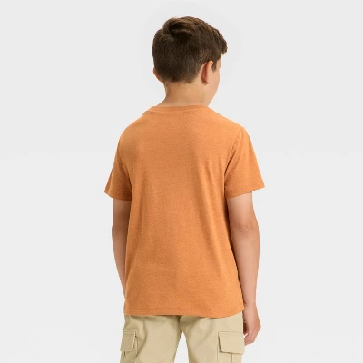 Boys' Short Sleeve Explore Nature Graphic T-Shirt - Cat & Jack™ Brown 4 Boys' Short Sleeve Explore Nature Graphic T-Shirt - Cat & Jack™ Brown - Image 2