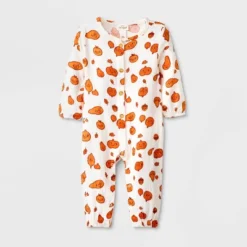Baby Autumn Gauze Long Sleeve Romper - Cat & Jack™ Cream 9 Baby Autumn Gauze Long Sleeve Romper - Cat & Jack™ Cream -Kid Clothing GUEST 149860a8 170e 4212 b0f5 520f4f8087dd