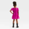 Toddler Girls' Dress - Cat & Jack™ Magenta Pink -Kid Clothing GUEST 15b250c9 42ed 4fe7 972f 340792904d69