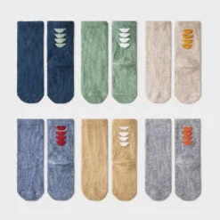 Toddler 6pk 'Dino' Crew Socks - Cat & Jack™ 9 Toddler 6pk 'Dino' Crew Socks - Cat & Jack™ -Kid Clothing GUEST 16121af5 e2c1 4066 991e ef9a8bad41aa