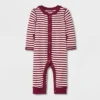 Baby Ribbed Snap Adaptive Romper - Cat & Jack™ Red -Kid Clothing GUEST 169cdaed b03f 405b 9c7e a454bf0d239d