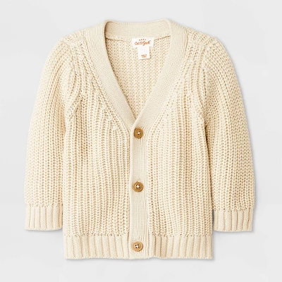 Baby Front-Button Cardigan - Cat & Jack™ 8 Baby Front-Button Cardigan - Cat & Jack™ - Image 6