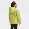 Kids' Solid Puffer Jacket - Cat & Jack™ Green -Kid Clothing GUEST 1859b5eb b178 4284 8fd7 8201c4ec1efb