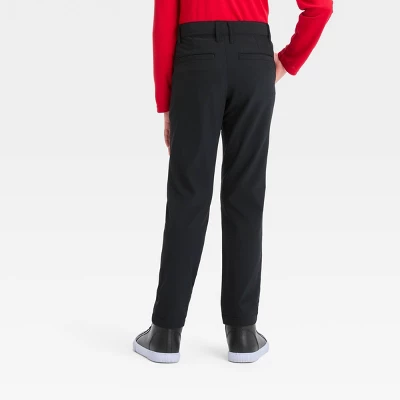 Boys' Regular Fit Quick Dry Uniform Pants - Cat & Jack™ 3 Boys' Regular Fit Quick Dry Uniform Pants - Cat & Jack™