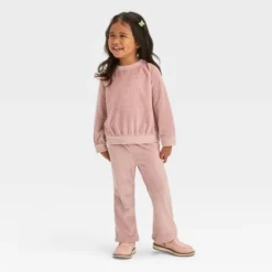 Toddler Girls' Ribbed Velour Top & Bottom Set - Cat & Jack™ 9 Toddler Girls' Ribbed Velour Top & Bottom Set - Cat & Jack™ -Kid Clothing GUEST 193b345e d4f8 4028 9b96 1f8933ad1971