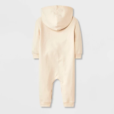 Baby Sweet Potato Hooded Romper - Cat & Jack™ Cream 3 Baby Sweet Potato Hooded Romper - Cat & Jack™ Cream