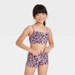 Girls' 2pc Cute Cat Bikini Set - Cat & Jack™ -Kid Clothing GUEST 1c9c5e2c 3fbd 46ff 977f 924286e9433f