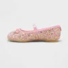 Toddler Lily Glitter Ballet Flats - Cat & Jack™ 2 Toddler Lily Glitter Ballet Flats - Cat & Jack™ -Kid Clothing GUEST 1ca34287 e4e1 48a9 a425 7a363c491be4