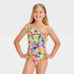 Girls' 'Shoreline Bloom' Floral Printed One Piece Swimsuit - Cat & Jack™ 7 Girls' 'Shoreline Bloom' Floral Printed One Piece Swimsuit - Cat & Jack™ -Kid Clothing GUEST 1d0797ef 179f 40f1 b999 4f18d78fdfbf