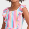 Girls' Striped Sunshine Bound One Piece Swimsuit - Cat & Jack™ 1 Girls' Striped Sunshine Bound One Piece Swimsuit - Cat & Jack™ -Kid Clothing GUEST 1df3aa4b 2eac 4432 b6fa 4b0ed6cd55d3