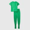 Kids' Adaptive 2pc Port Access Pajama Set - Cat & Jack™ Green -Kid Clothing GUEST 1e269583 2b6d 4bde 9465 d994f80aa82e
