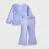 Toddler Girls' 2pc Adaptive Sparkle Velour Set - Cat & Jack™ Periwinkle 2 Toddler Girls' 2pc Adaptive Sparkle Velour Set - Cat & Jack™ Periwinkle -Kid Clothing GUEST 1e46d8b1 e415 4416 b94f a38dcd10e170