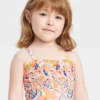 Toddler Girls' Butterfly One Piece Swimsuit - Cat & Jack™ Orange -Kid Clothing GUEST 1fb6bc34 3fd1 4ff0 a5da d99084267186