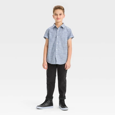 Boys' Super Stretch Relaxed Tapered Pull-On Pants - Cat & Jack™ 4 Boys' Super Stretch Relaxed Tapered Pull-On Pants - Cat & Jack™ - Image 2