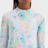 Girls' Tie-Dye Design Rash Guard Swim Top - Cat & Jack™ 1 Girls' Tie-Dye Design Rash Guard Swim Top - Cat & Jack™ -Kid Clothing GUEST 228332c8 c2b4 4eee b368 07d5ee4fcc9b