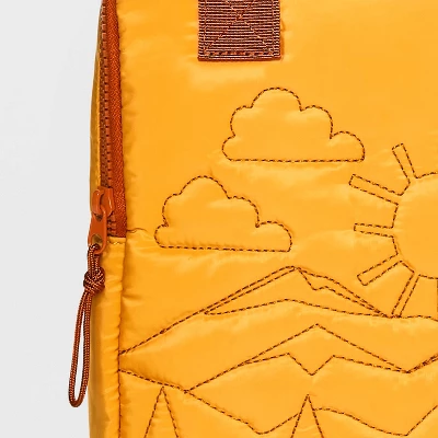 Toddler Girls' 11" Quilted Scenic Backpack - Cat & Jack™ Yellow 5 Toddler Girls' 11" Quilted Scenic Backpack - Cat & Jack™ Yellow - Image 3
