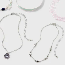 Girls' 5pk Choker Necklace Set - Cat & Jack™ -Kid Clothing GUEST 22989443 57b3 45c9 bc0b 3998a66f26a2