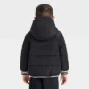 Toddler Boys' Varsity Striped Heavyweight Puffer Jacket - Cat & Jack™ Black 2 Toddler Boys' Varsity Striped Heavyweight Puffer Jacket - Cat & Jack™ Black -Kid Clothing GUEST 2505235b adff 4194 9190 8b3f6df17551
