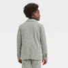 Boys' Houndstooth Knit Blazer - Cat & Jack™ Brown