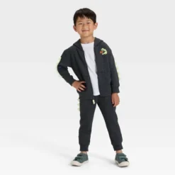Toddler Boys' Halloween Dino Zip-Up Hoodie - Cat & Jack™ Black 8 Toddler Boys' Halloween Dino Zip-Up Hoodie - Cat & Jack™ Black -Kid Clothing GUEST 2579744d ff18 4570 8d10 68efc75f88b2