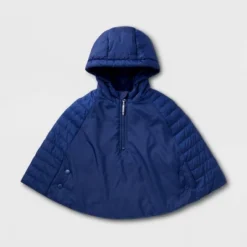 Toddler Adaptive Quilted Cape Jacket - Cat & Jack™ Navy Blue 9 Toddler Adaptive Quilted Cape Jacket - Cat & Jack™ Navy Blue -Kid Clothing GUEST 259e2875 91ca 4dc3 a2a9 4c6ac84ea206