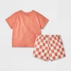 Baby Hey Hi Hello Top & Bottom Set - Cat & Jack™ Rust/Orange 1 Baby Hey Hi Hello Top & Bottom Set - Cat & Jack™ Rust/Orange -Kid Clothing GUEST 261c47ec 8c9e 48ec 979e ca3451fa8f21