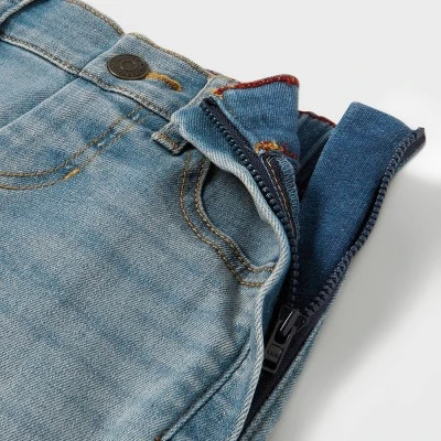 Toddler Boys' Adaptive Jeans - Cat & Jack™ Light Wash 4 Toddler Boys' Adaptive Jeans - Cat & Jack™ Light Wash - Image 2