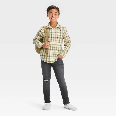 Boys' Ultimate Stretch Tapered Jeans - Cat & Jack™ 4 Boys' Ultimate Stretch Tapered Jeans - Cat & Jack™ - Image 2