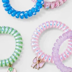 Girls' 5pk Phone Cord With Strawberry And Bow Charms Bracelet Set - Cat & Jack™️: Stretchable, Pull-On, Iron, Acrylic, Zinc Alloy 6 Girls' 5pk Phone Cord With Strawberry And Bow Charms Bracelet Set - Cat & Jack™️: Stretchable, Pull-On, Iron, Acrylic, Zinc Alloy -Kid Clothing GUEST 295ddec6 a3ae 425a a5a5 d77f7e4a7ee9