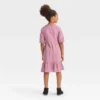 Girls' Short Sleeve Eyelet Dress - Cat & Jack™ -Kid Clothing GUEST 2a72b6c2 5704 4d61 8a99 d0076ba80fcf