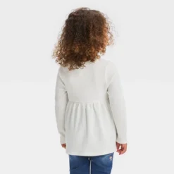 Toddler Girls' Ribbed Shirt - Cat & Jack™ Cream 6 Toddler Girls' Ribbed Shirt - Cat & Jack™ Cream -Kid Clothing GUEST 2a7f3ec9 b0c0 49af aa52 93ad277791ad