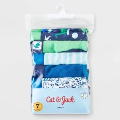 Toddler Boys' 7pk 'Dinos' Briefs - Cat & Jack™