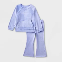 Toddler Girls' 2pc Adaptive Sparkle Velour Set - Cat & Jack™ Periwinkle 9 Toddler Girls' 2pc Adaptive Sparkle Velour Set - Cat & Jack™ Periwinkle -Kid Clothing GUEST 2c929df7 18aa 4975 8019 329c52fb3199