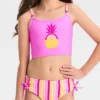 Girls' 'Pineapple Paradise' Midkini Swimwear Set - Cat & Jack™ Pink/Yellow 1 Girls' 'Pineapple Paradise' Midkini Swimwear Set - Cat & Jack™ Pink/Yellow -Kid Clothing GUEST 2da94b07 0643 4225 ac27 85ad74979564