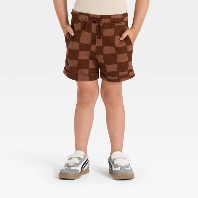 Toddler Boys' Short Sleeve Pumpkin Spice French Terry T-Shirt And Shorts Set - Cat & Jack™ Khaki 5 Toddler Boys' Short Sleeve Pumpkin Spice French Terry T-Shirt And Shorts Set - Cat & Jack™ Khaki - Image 3