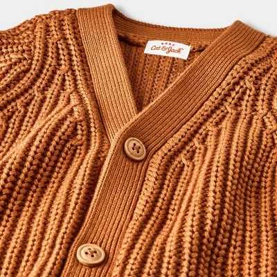 Baby Front-Button Cardigan - Cat & Jack™ 4 Baby Front-Button Cardigan - Cat & Jack™ - Image 2