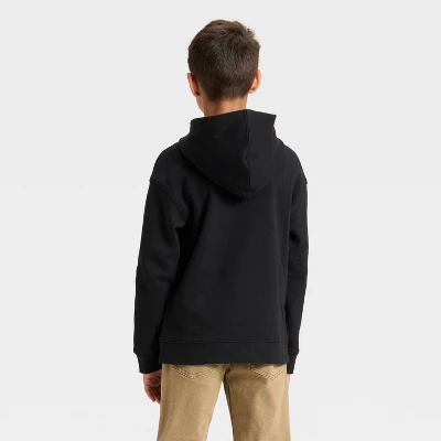 Boys' Fleece Hoodie Sweatshirt - Cat & Jack™ 3 Boys' Fleece Hoodie Sweatshirt - Cat & Jack™