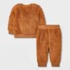 Baby Embroidered Faux Shearling Top & Bottom Set - Cat & Jack™ Brown 1 Baby Embroidered Faux Shearling Top & Bottom Set - Cat & Jack™ Brown -Kid Clothing GUEST 32b1ff3f d310 4262 85ee 2c2c0feff08a