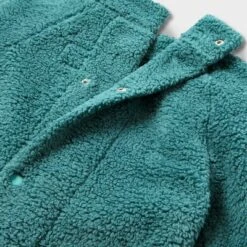 Kids' Adaptive Mock Neck Long Sleeve Fleece Jacket - Cat & Jack™ -Kid Clothing GUEST 33e16736 926d 4d12 b4d2 d184e461e12b