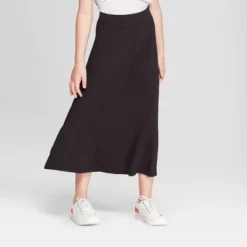 Girls' Maxi Skirt - Cat & Jack™ Black -Kid Clothing GUEST 34e8b943 fb0d 49ea 899d 606452fe356c